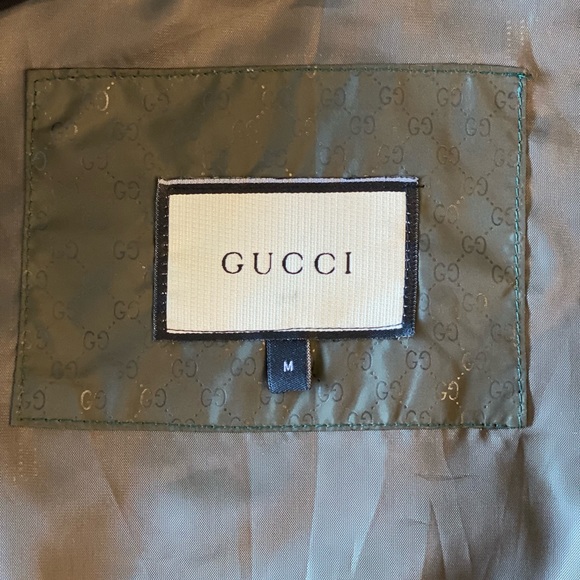Olive green Gucci Jacket - Picture 5 of 5